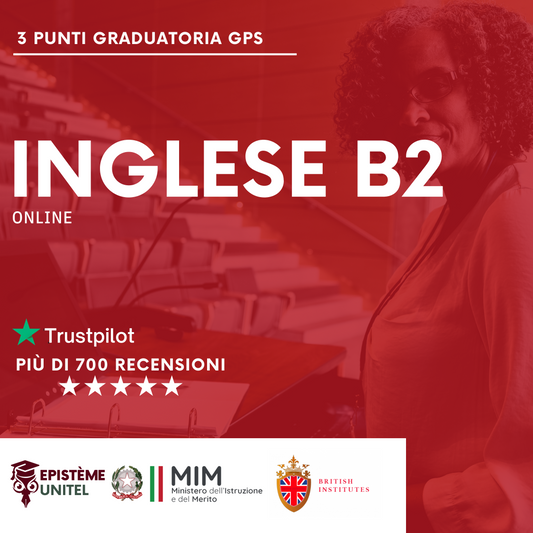 INGLESE B2 Certificazione online