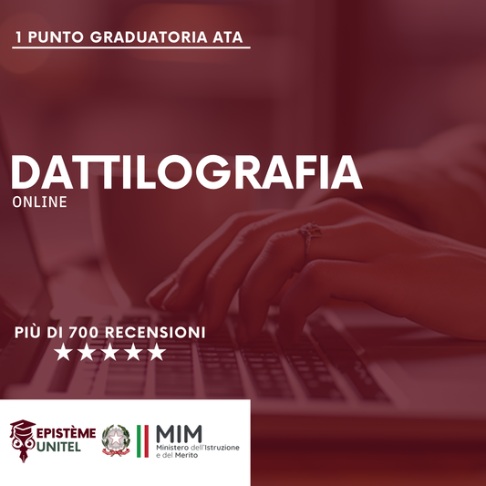 DATTILOGRAFIA 1 punto ATA Certificazione online