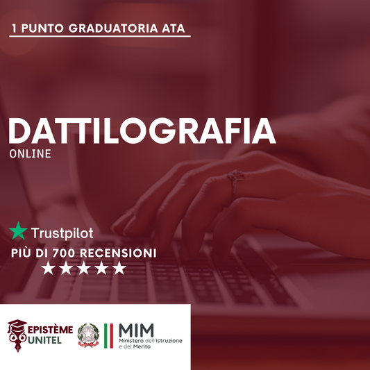 DATTILOGRAFIA 1 punto ATA Certificazione online