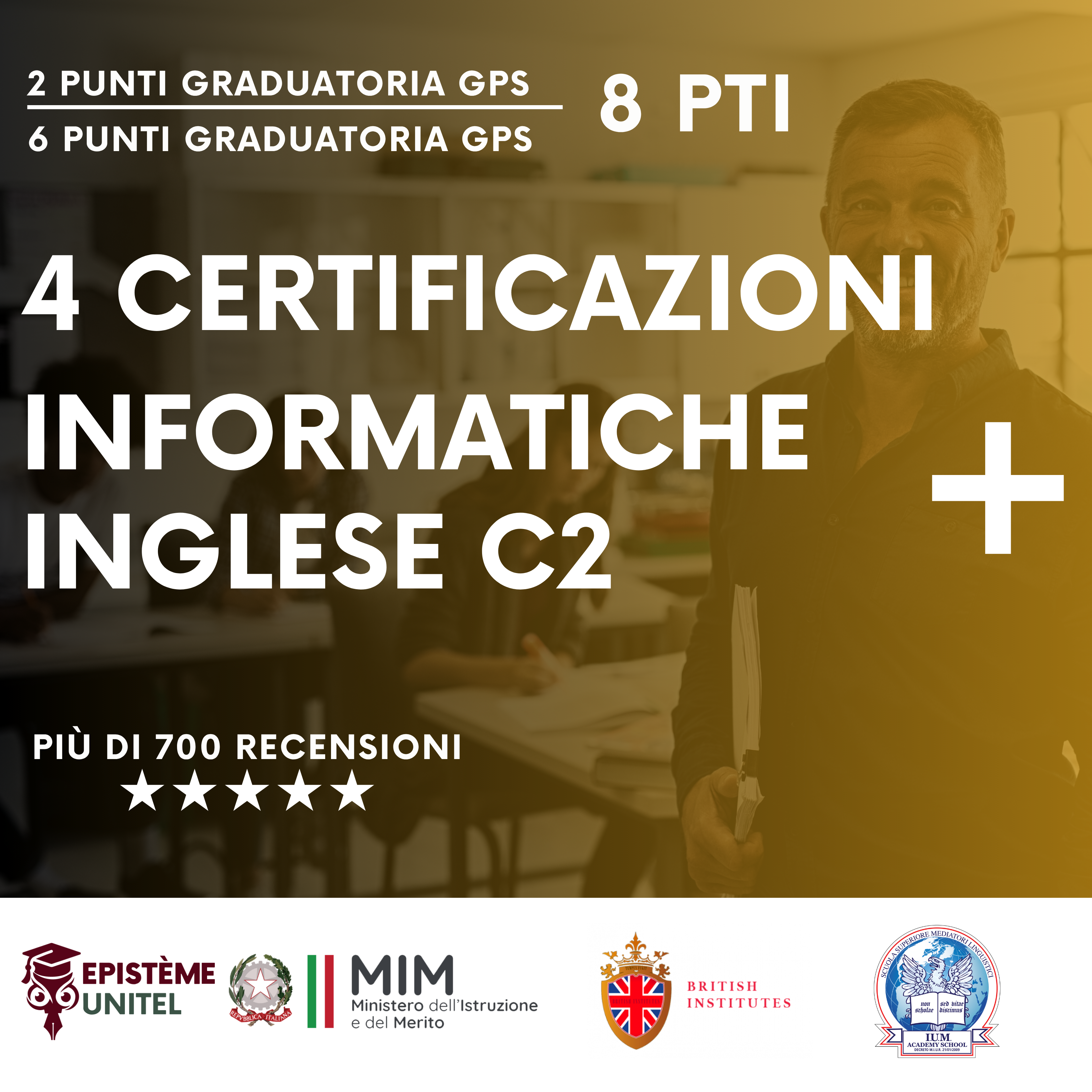 Offerta Pacchetto Corsi 8 Punti GPS