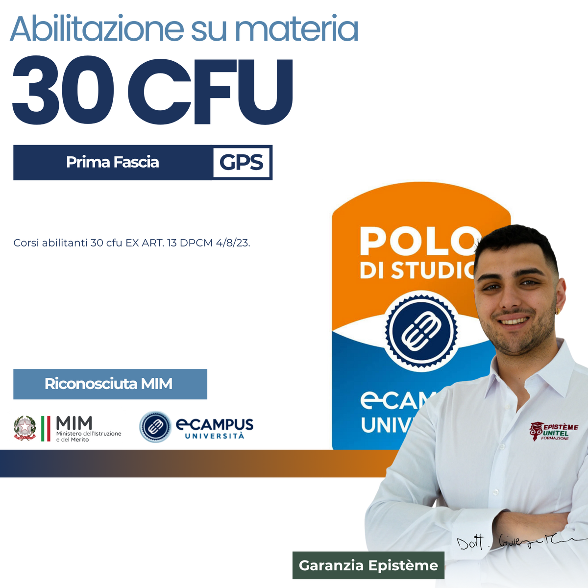 30 CFU Prima Fascia