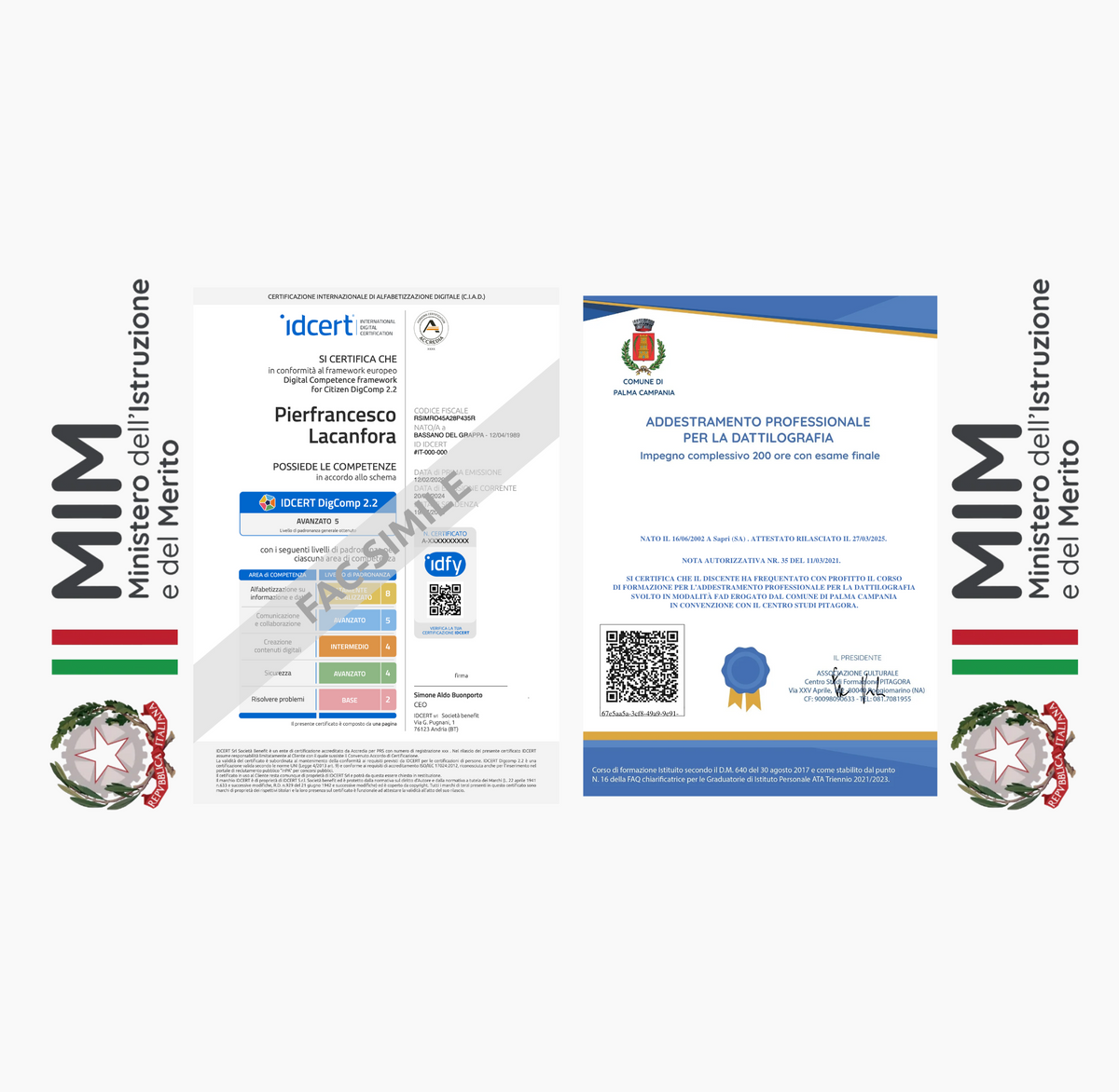 Certificati
