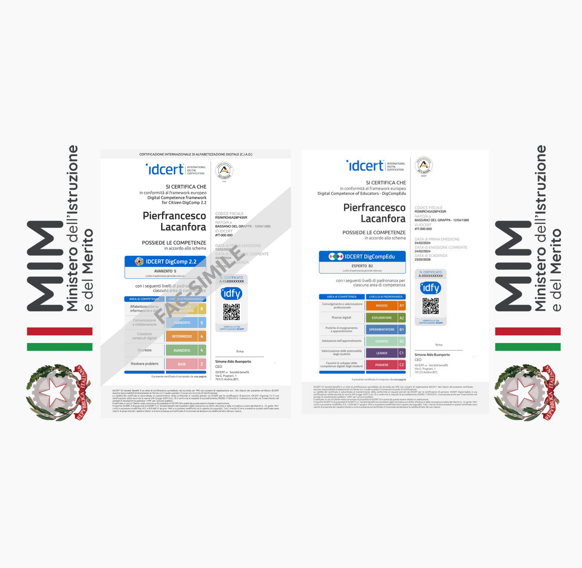 Certificati