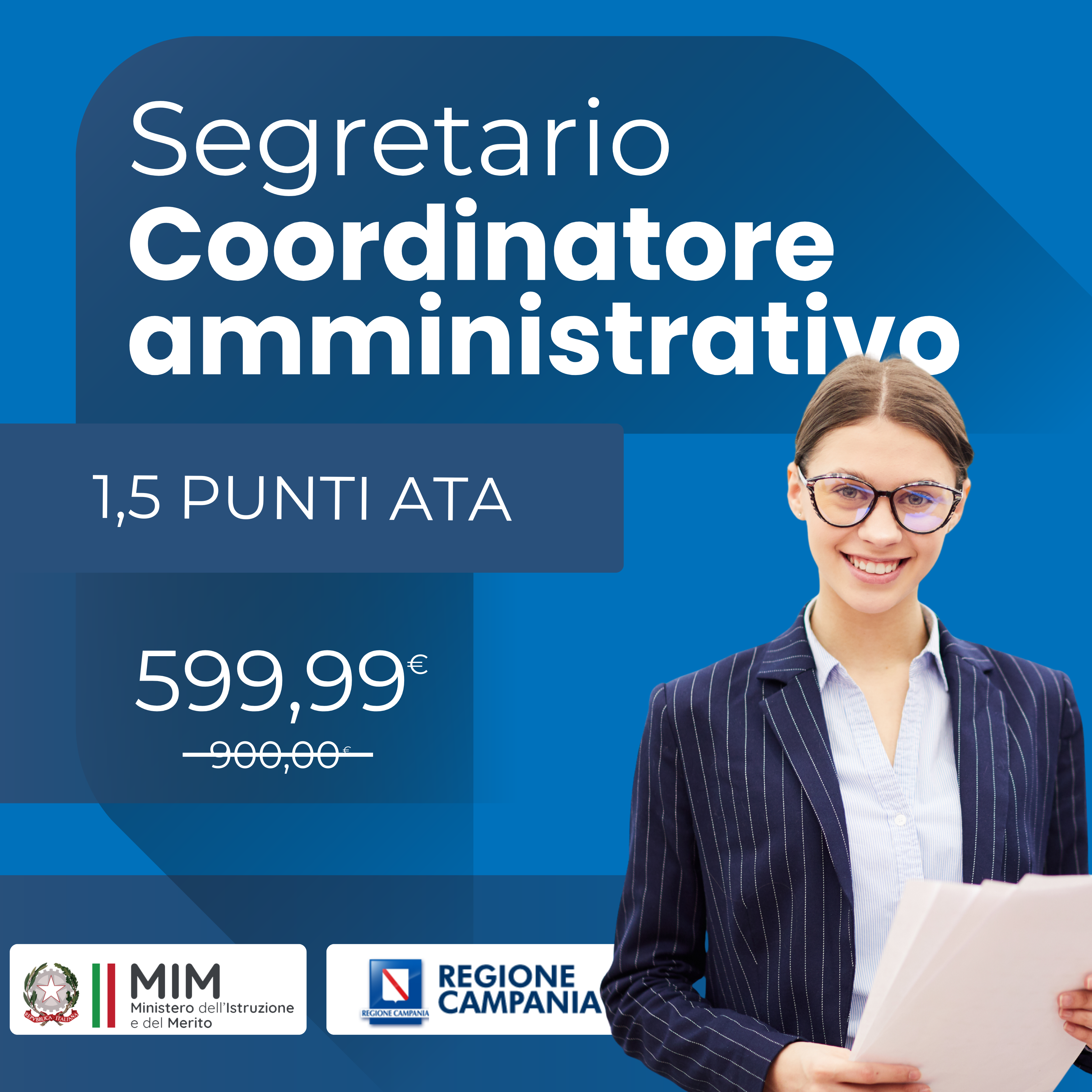 Segretario-Coordinatore Amministrativo 1.5 punti ATA Certificazione online
