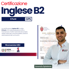 INGLESE B2 Certificazione online