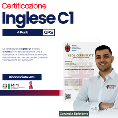 INGLESE C1 Certificazione online