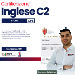 INGLESE C2 Certificazione online