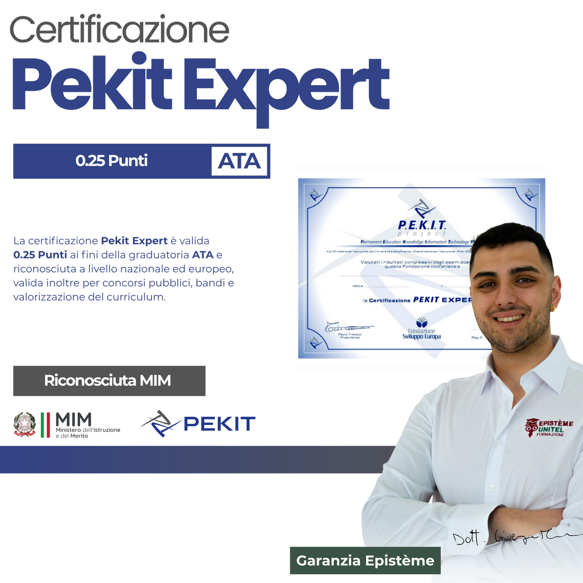 PEKIT EXPERT Certificazione online
