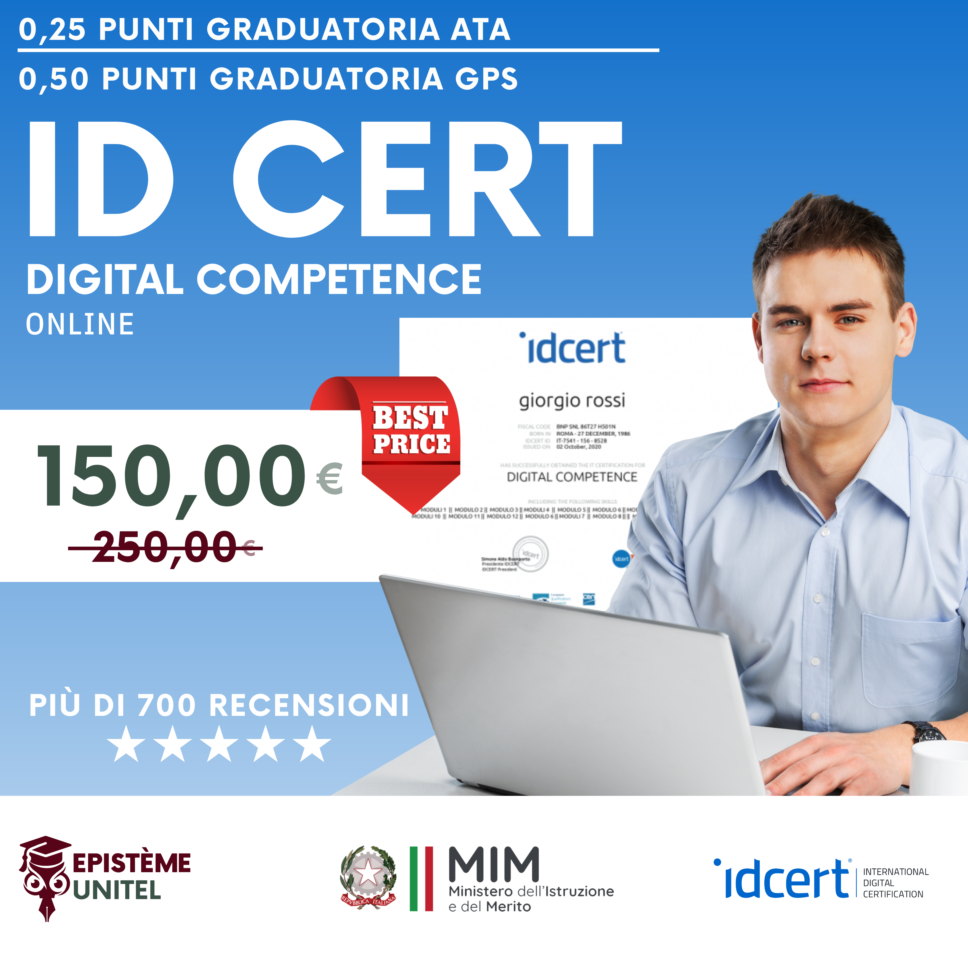 ID Cert Digital Competence Certificazione online