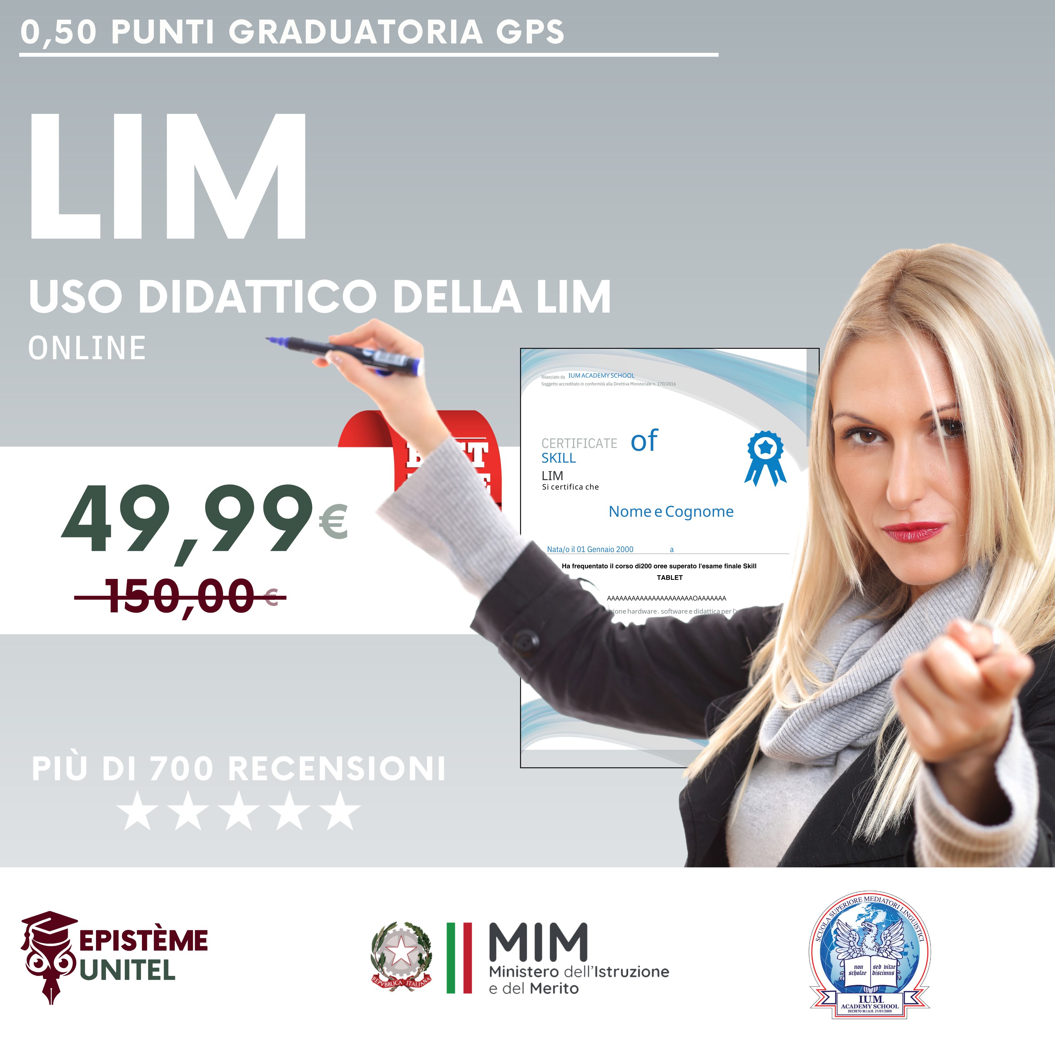 LIM Certificazione online