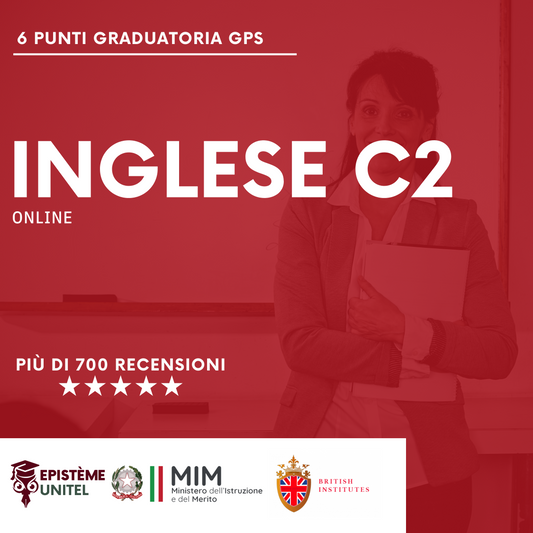 INGLESE C2 Certificazione online