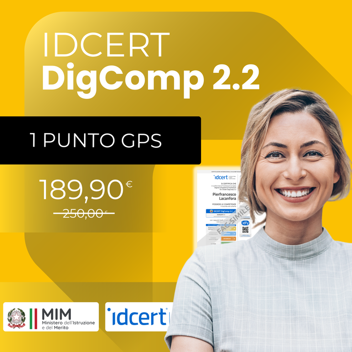 Certificazioni Digcomp2.2