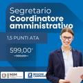 Segretario-Coordinatore Amministrativo 1.5 punti ATA Certificazione online