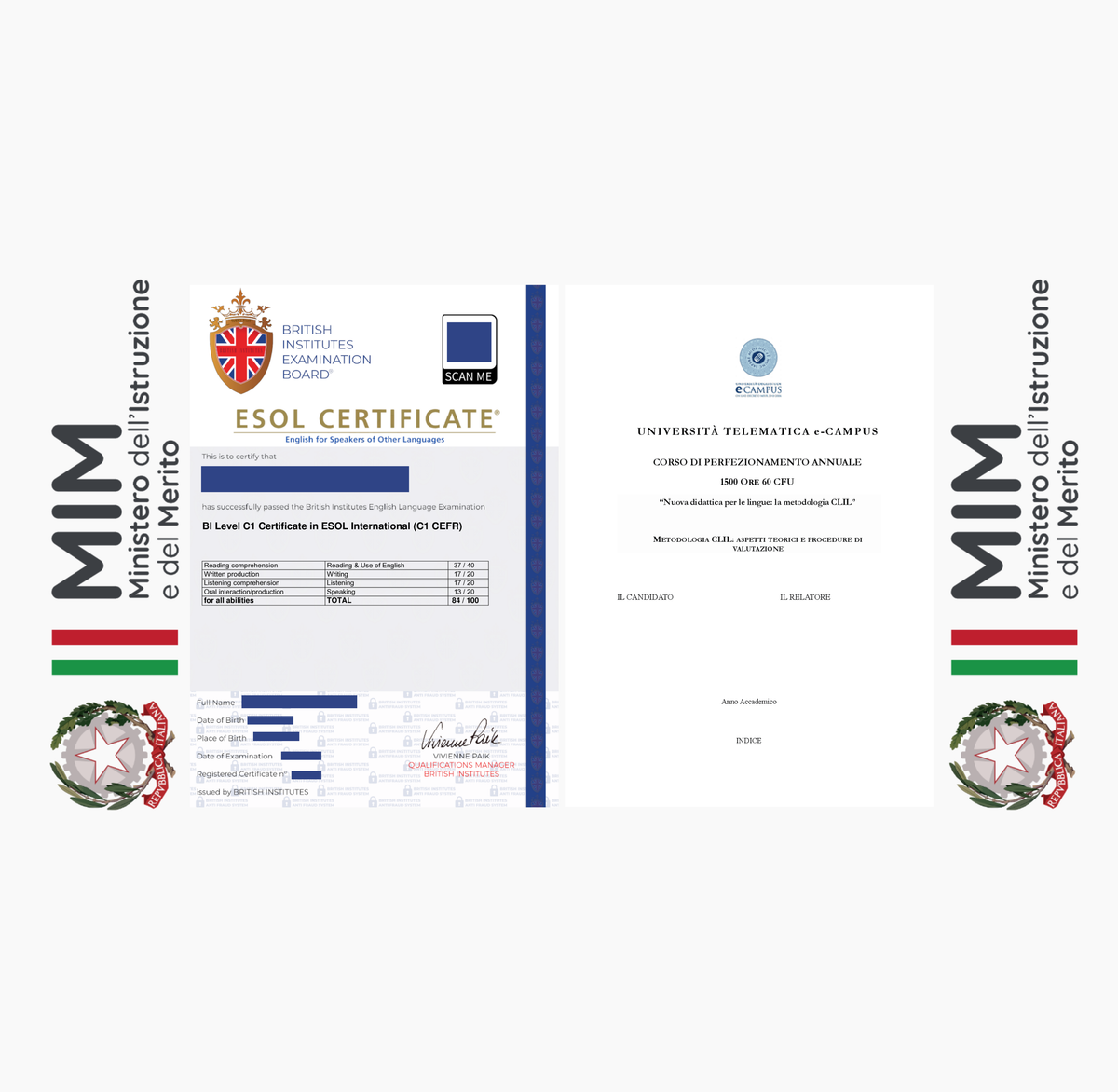 Certificati