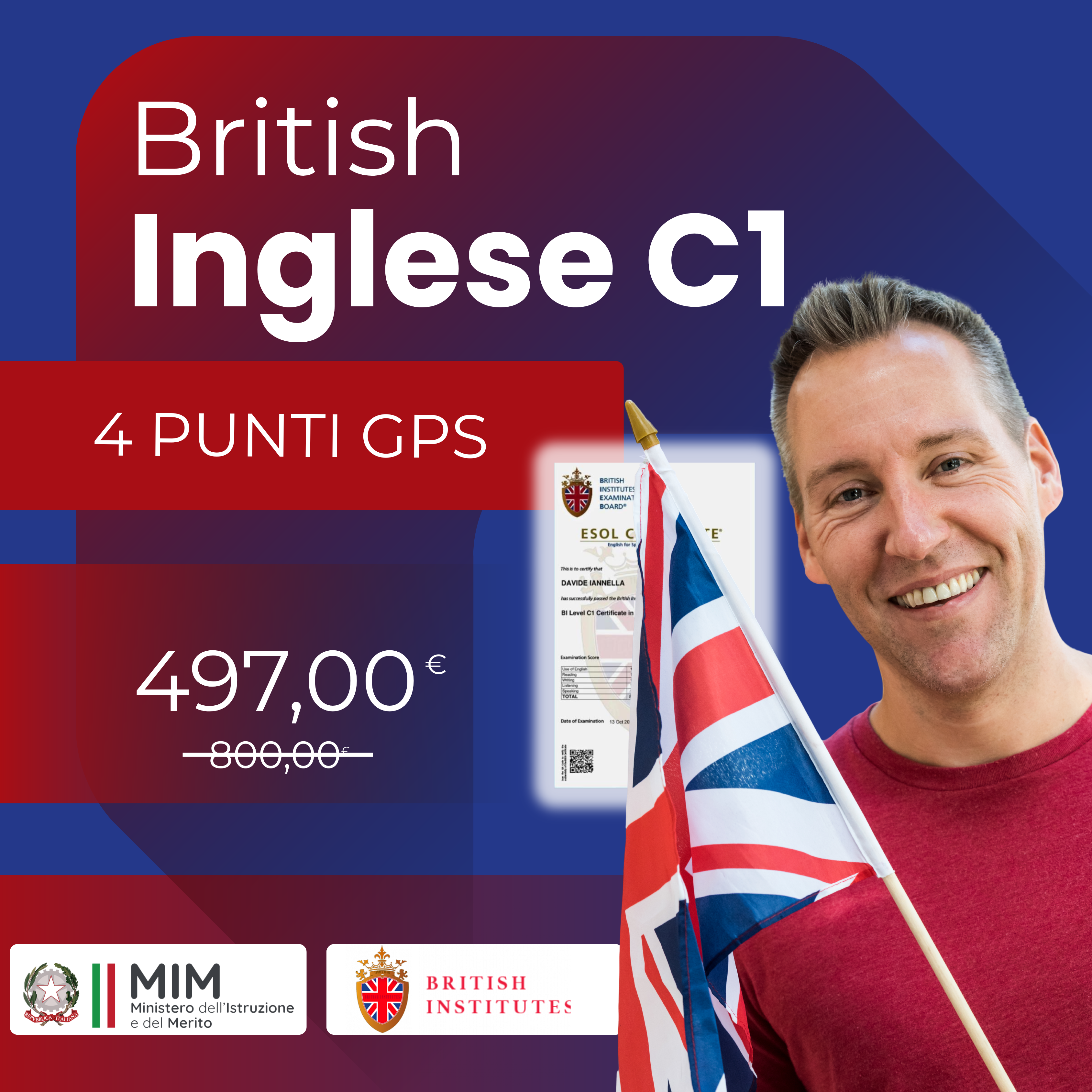 INGLESE C1 Certificazione online